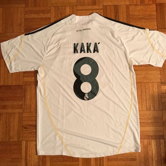 NEW Real Madrid FC Kaka Bwin Soccer Jersey LFP #8 - Picture 4 of 5